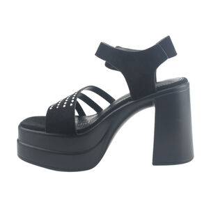 Sandalia Chalada Mujer Vizze-2 Negro Casual