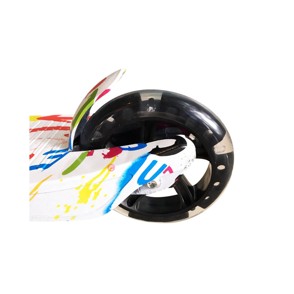 Scooter Aluminio Dise&ntilde;o Blanco 2 Ruedas Iluminaci&oacute;n - Ps image number 2.0