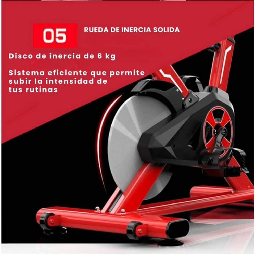 Bicicleta Spinning Est&aacute;tica Con Monitor Yepsport image number 6.0