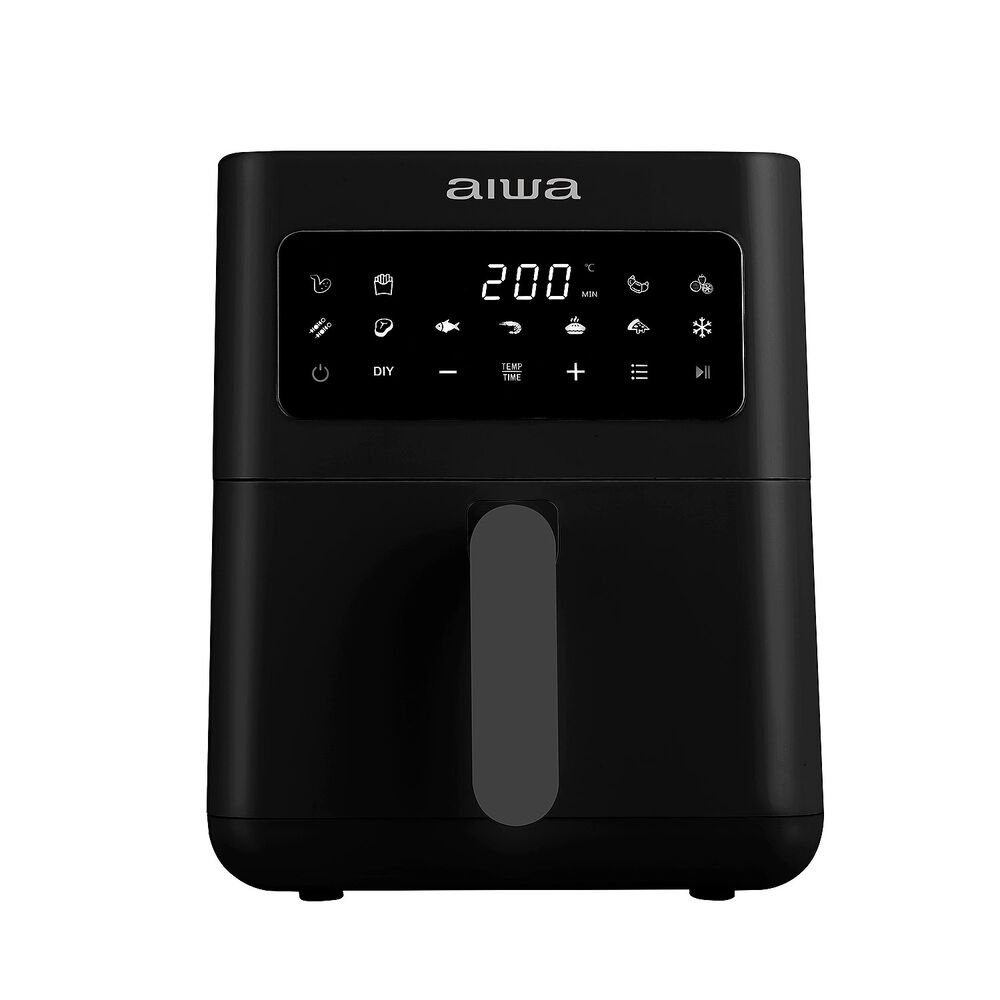 Freidora De Aire Digital Led 4.5 Litros Aiwa Aw-fk45 Negro image number 0.0