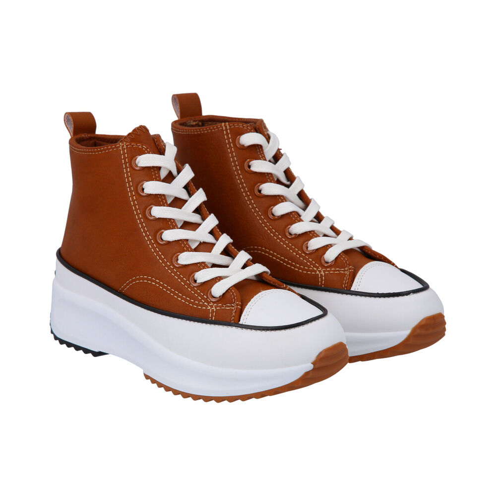 Zapatilla Urbana Mujer Café Cherry Police image number 3.0
