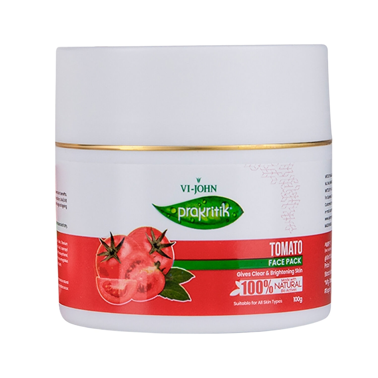 Prakritik Mascarilla Facial Tomate 100 Gr image number 0.0