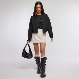 Falda Short Tiro Medio Skinny Mujer Freedom