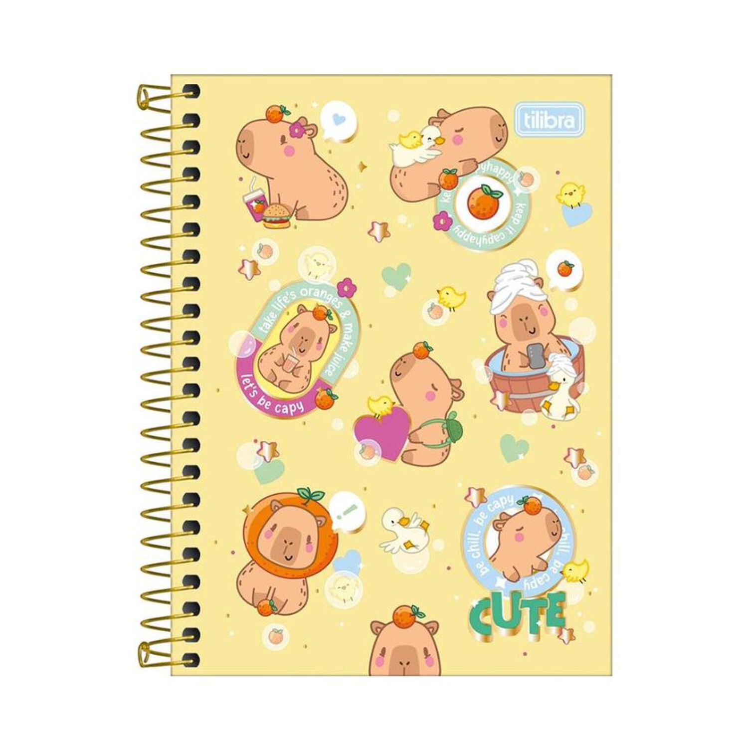Libreta 1/8 Capyclub 80hj Tilibra image number 0.0