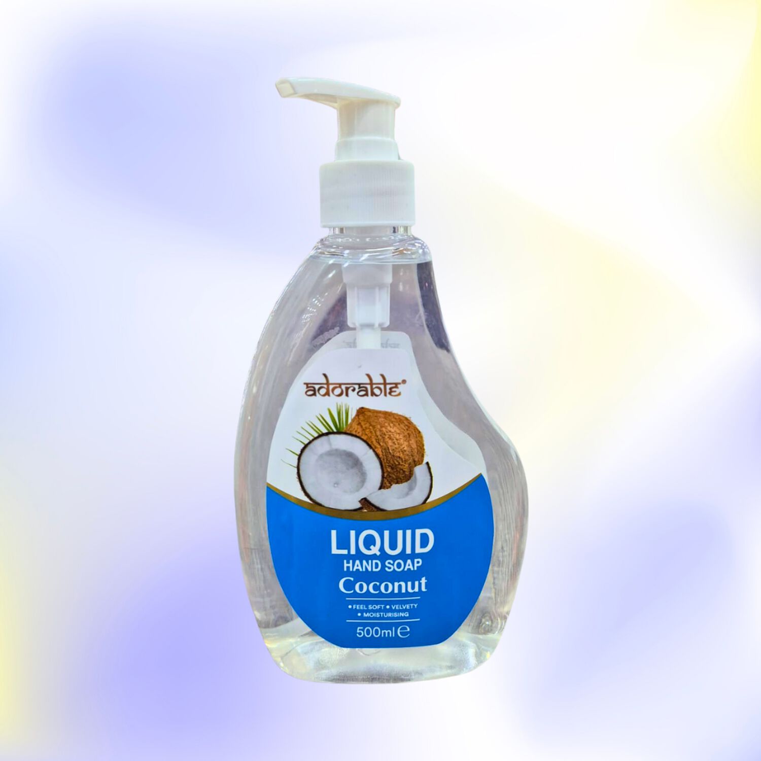 Adorable Jab&oacute;n Liquido Para Manos Coconut 500 Ml image number 1.0