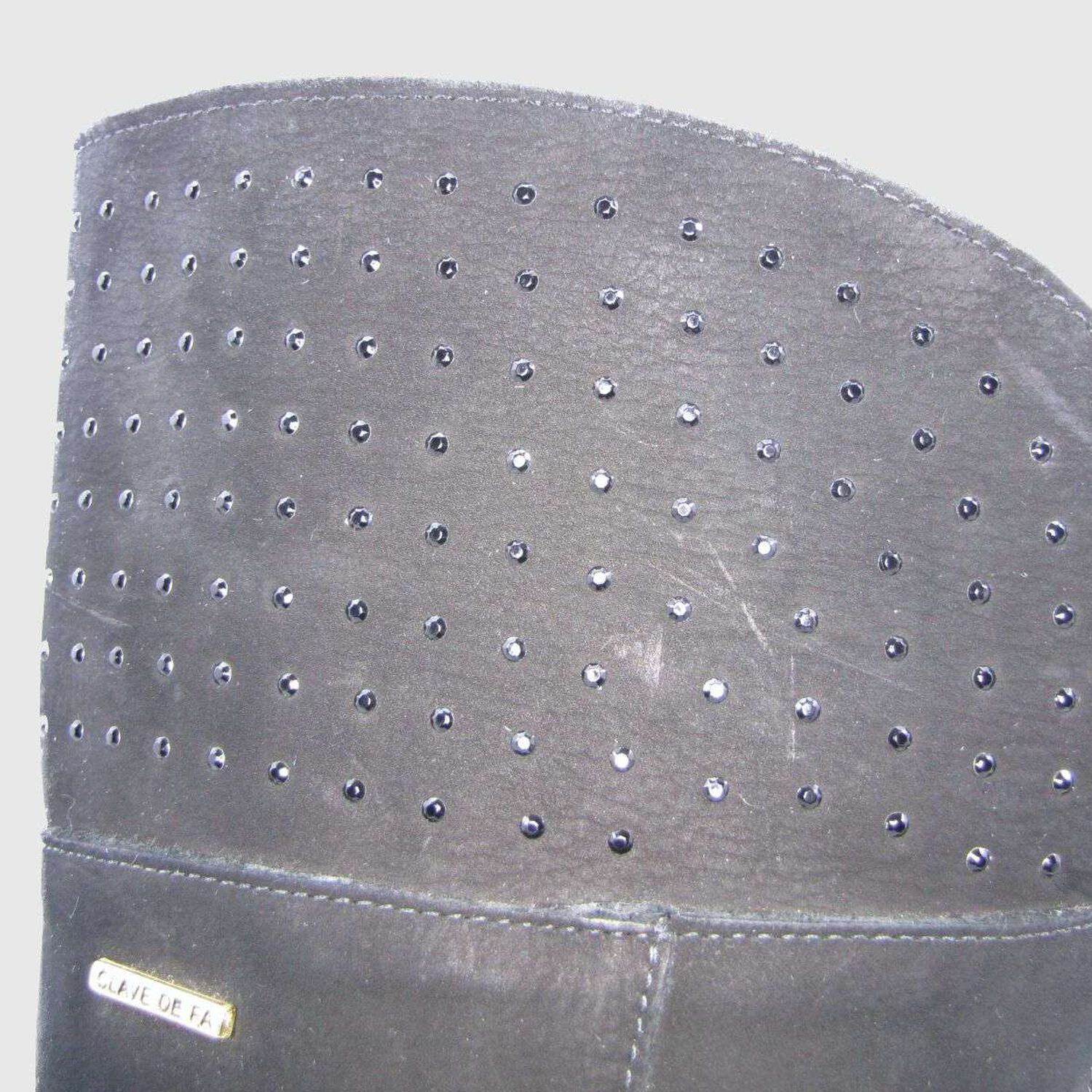 Bota Cuero Negro V&iacute;a Franca Art. 5916022preto image number 4.0