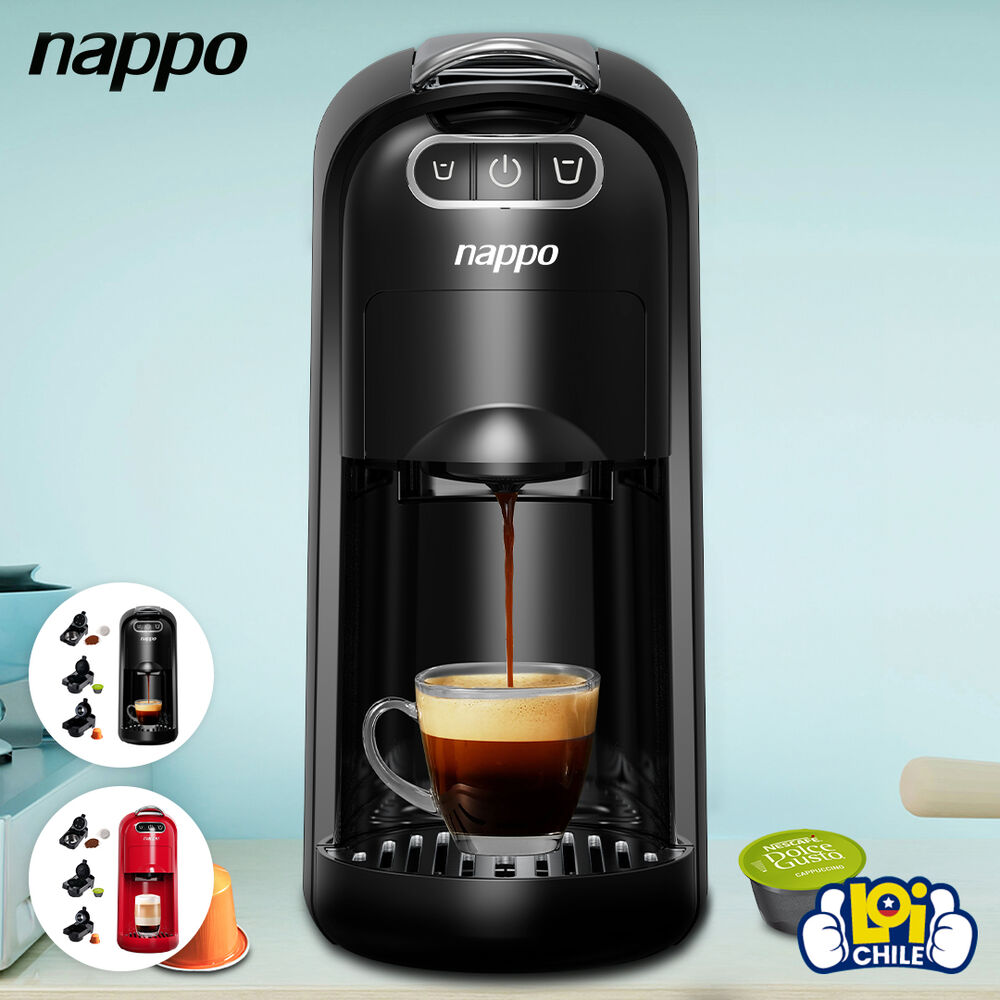 Cafetera 3 En 1 Nappo 1400w Compatible Dolce Gusto Nespresso image number 6.0