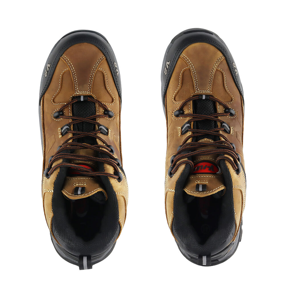 Zapato Seguridad V8 Crazy Café Vflex image number 4.0