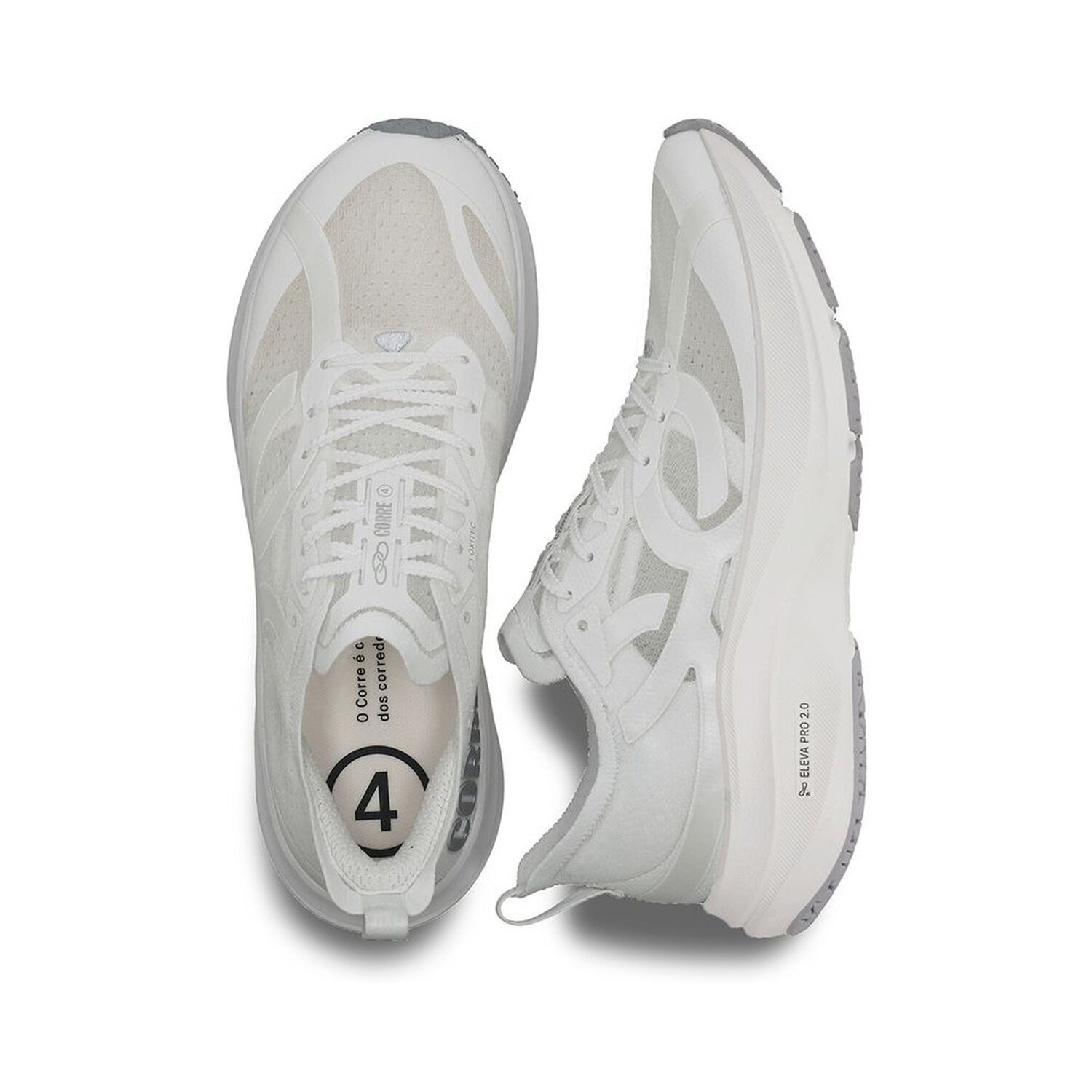 Zapatilla Running Hombre Corre 4 Blanca image number 2.0