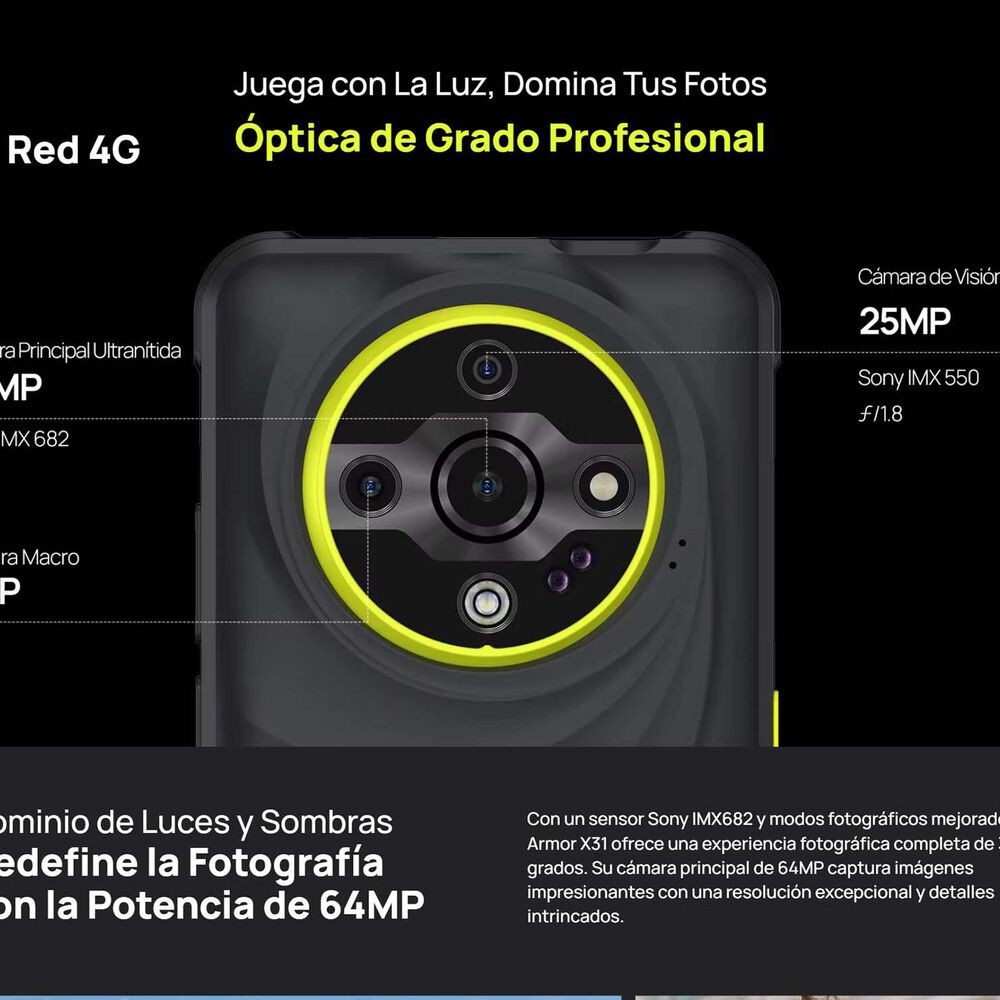 Ulefone Armor X31 - Resistencia Extrema, 64mp Y Batería De 6050mah image number 4.0