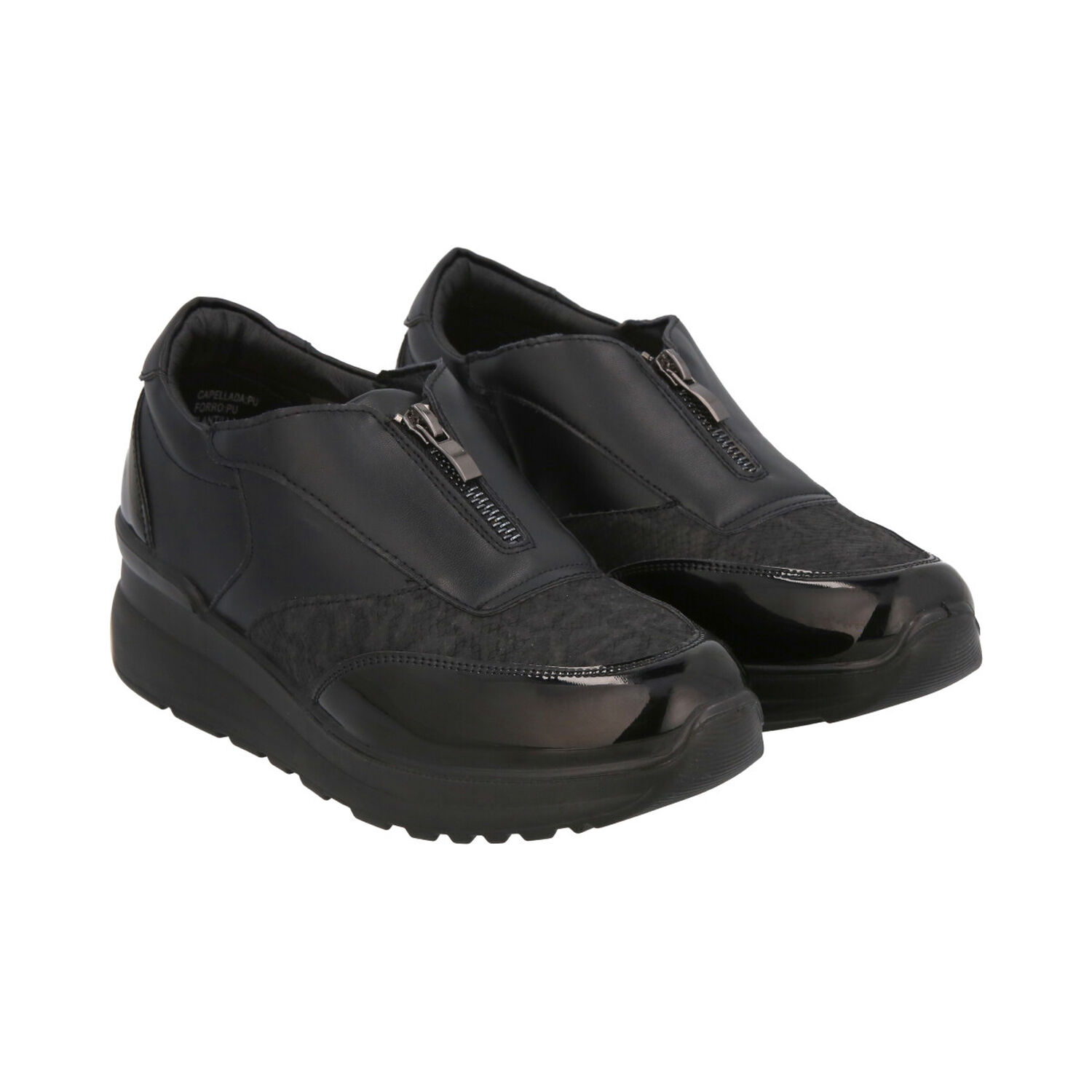 Zapatilla Urbana Mujer Negro Hut Police image number 1.0
