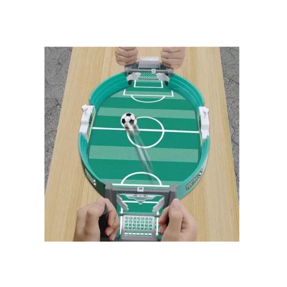 Juego Cancha De Futbol Mesa Portátil Niños Diversión Plástic image number 4.0