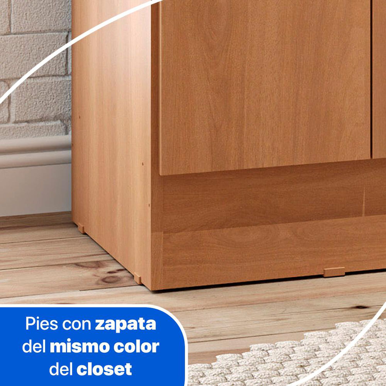 Cl&oacute;set Roca Closet Ambar / 6 Puertas / 2 Cajones image number 9.0