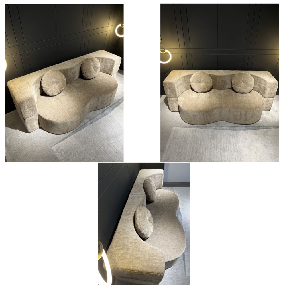 Sillon Sofa Cama Comprimido Combinable 200cm K25 Café image number 6.0