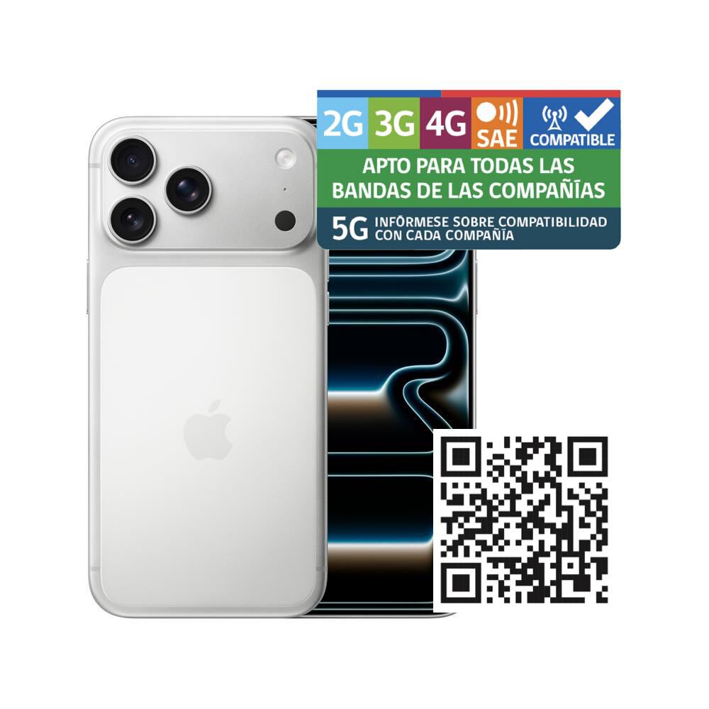 Iphone 17 Pro Max  Apple / 5G / 512 GB / Plata / Liberado image number 11.0