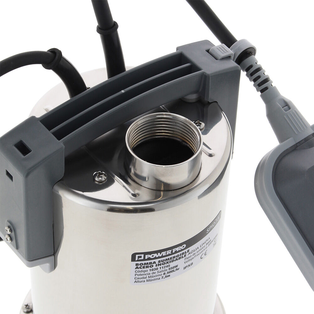 Electrobomba Sumergible 0,75 Hp Agua Limpia image number 3.0
