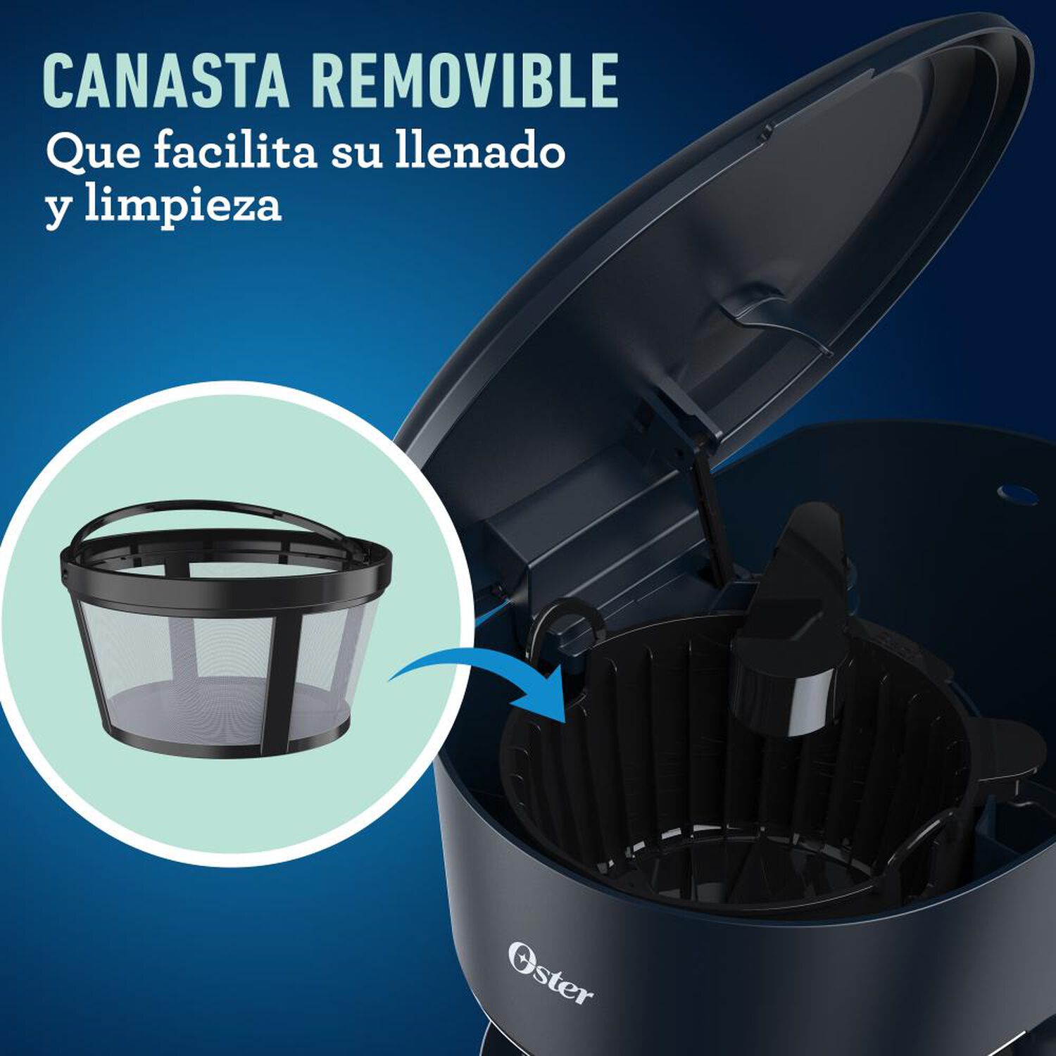 Cafetera Oster BVSTDCP12B-052 image number 1.0
