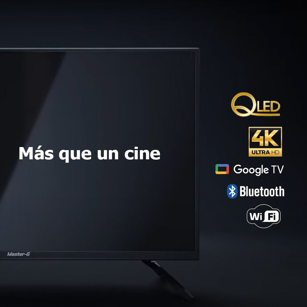 Smart Tv Qled 58" Google Tv 4k Bluetooth Frameless image number 3.0