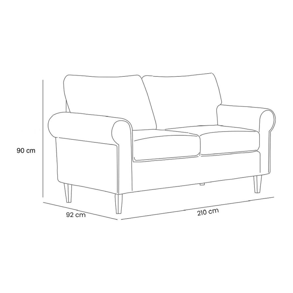 Sof&aacute; Kea Retro / 3 Cuerpos image number 5.0