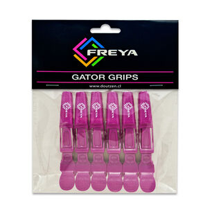 Set De Pinza Para Cabello Freya X 6 Ud Color Morado