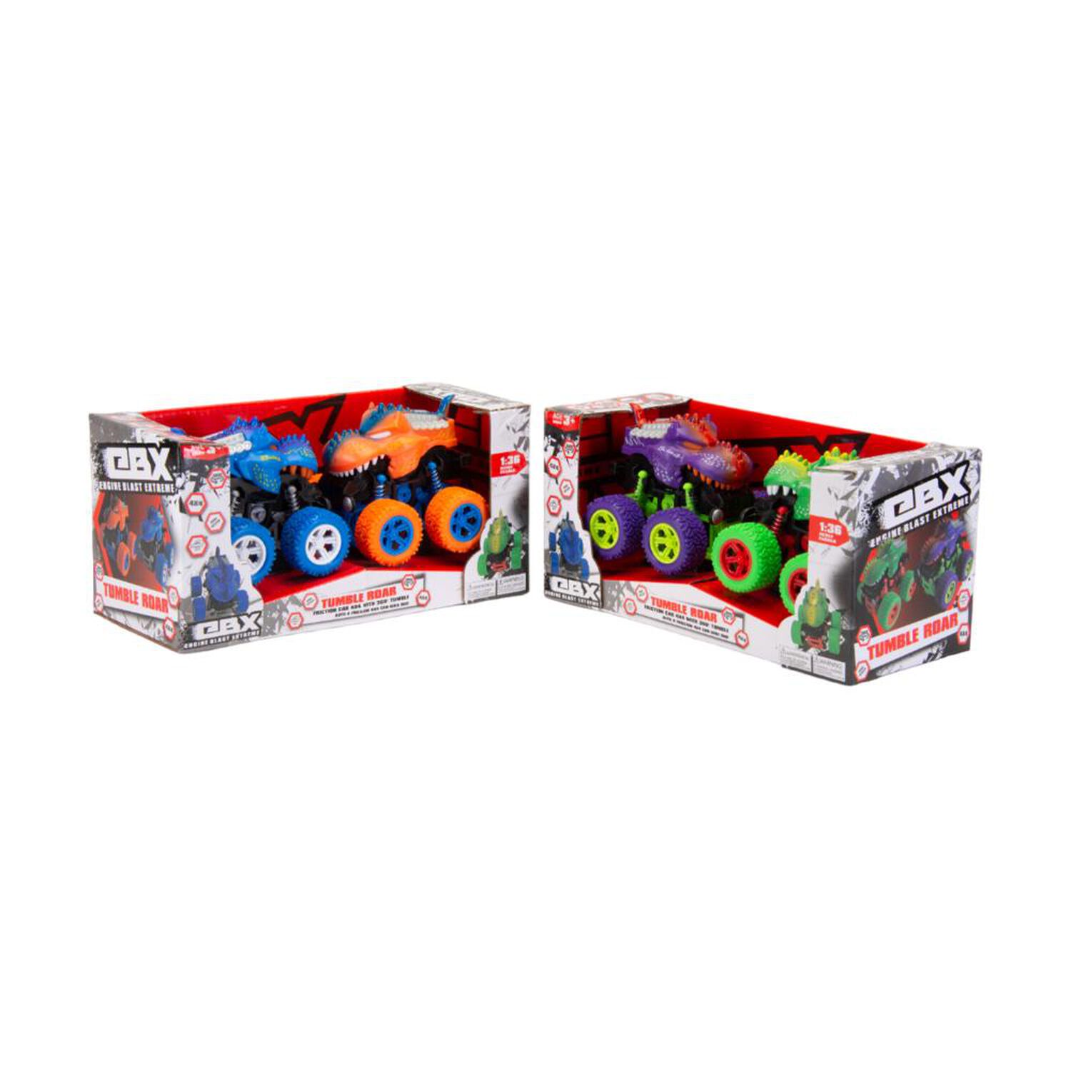 Vehiculo Friccion Ebx 4x4 Swing Dino 2pack image number 2.0