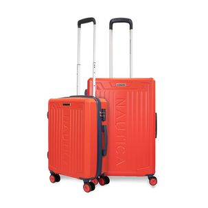 Pack 2 Maletas Copper Nautica Cabina 10k Y Mediana 20k Naranja