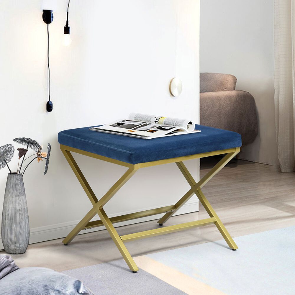 Ottoman Pouf Charles Azul image number 5.0