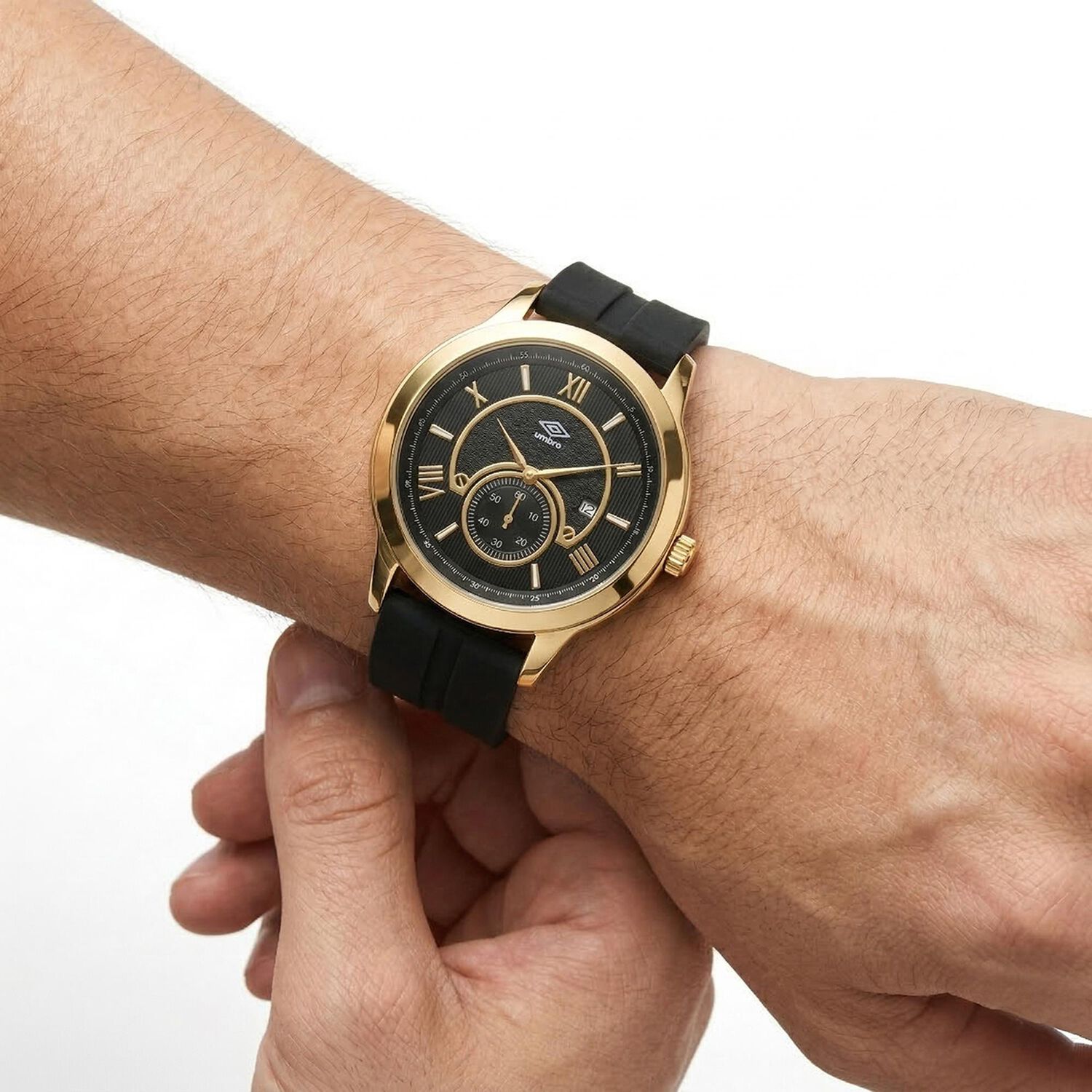 Reloj An&aacute;logo Hombre Umbro Plus Negro Umbp-1500-134 image number 3.0