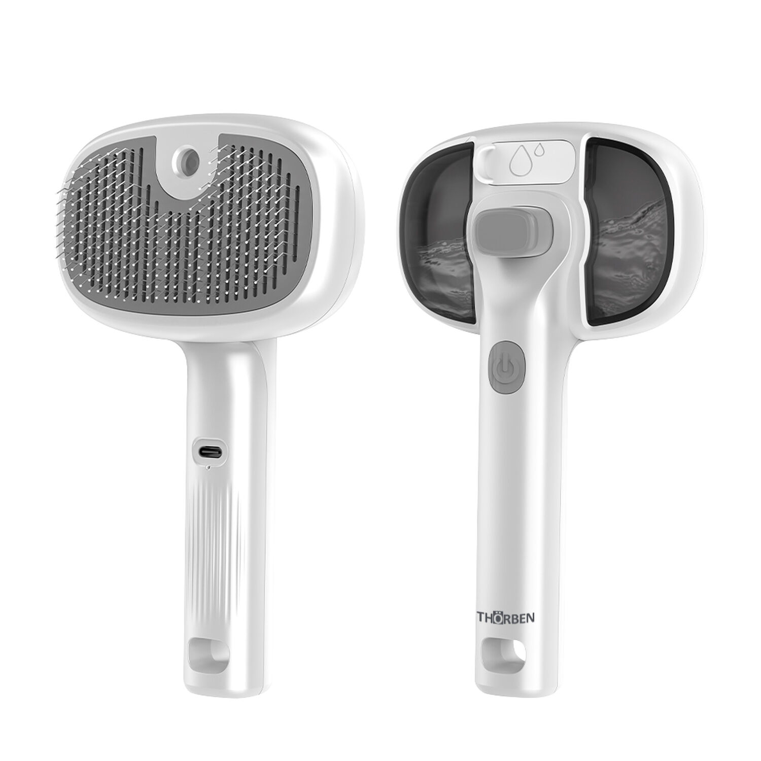 Cepillo Vaporizador Para Mascotas Thor Usb Pet Steam Brush image number 3.0