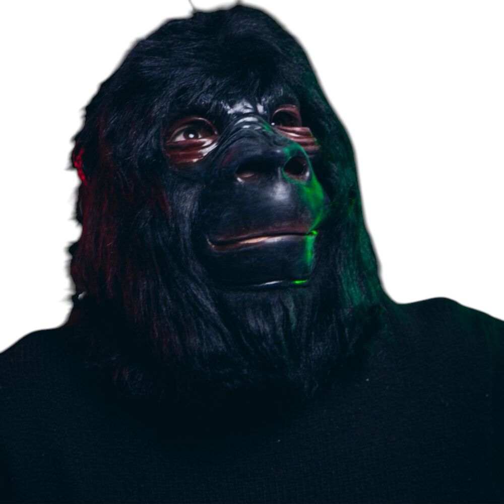 Máscara Látex Gorila Realista Disfraz Adulto Halloween image number 10.0