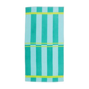 Toalla De Playa Casaideal Bicolor / 75 X 150 Cm