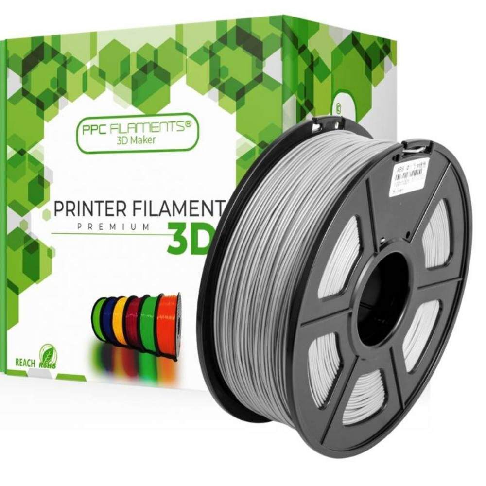 Filamento Pla Plata 1kg Ppc Filaments image number 0.0