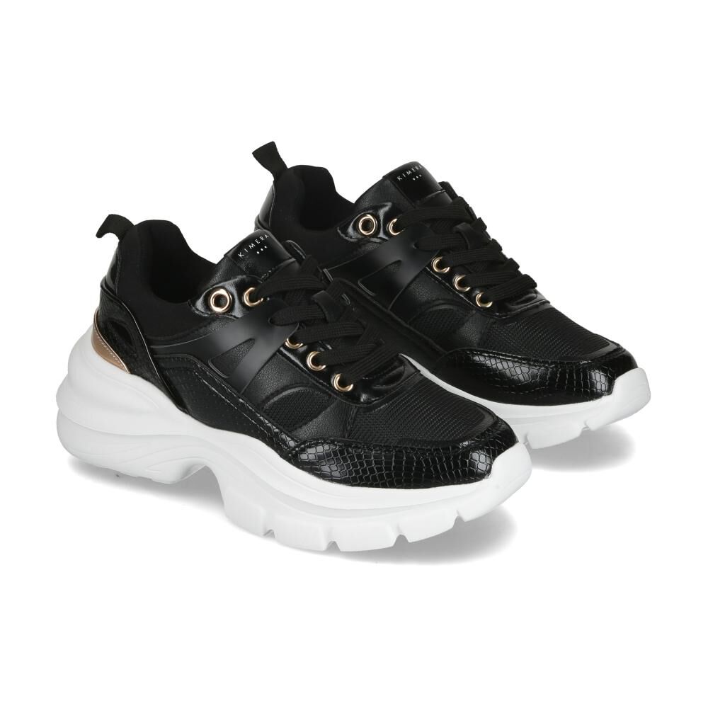 Zapatilla Urbana Mujer Kimera Negro image number 1.0