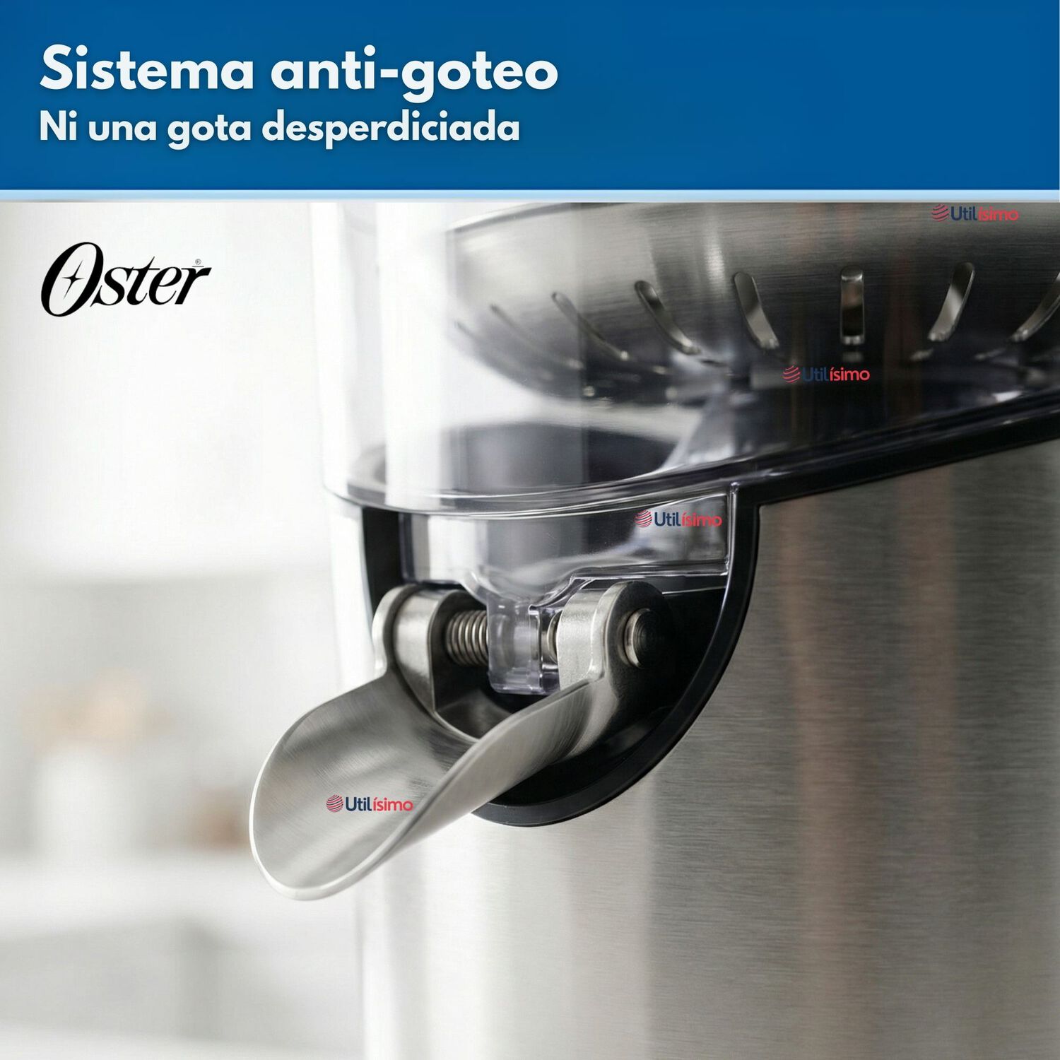 Exprimidor De C&iacute;tricos Oster De Acero Inoxidable Fpstju4200 Versi&oacute;n 2026 image number 6.0