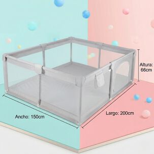 Corral Para Beb&eacute;s Con Pelotas Valla De Seguridad 66cmx200cm