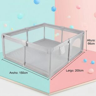 Corral Para Beb&eacute;s Con Pelotas Valla De Seguridad 66cmx200cm