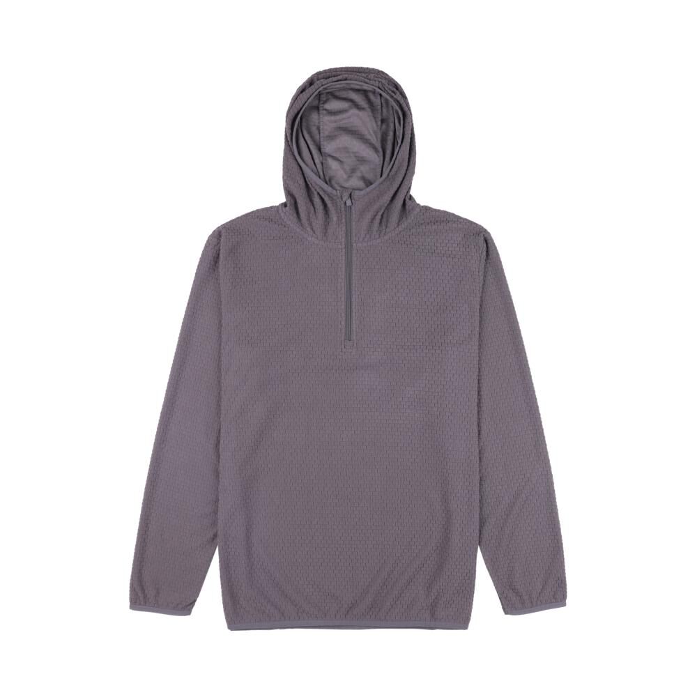 Polerón Deportivo Cuello Alto Con Capucha Hombre Wetland image number 0.0