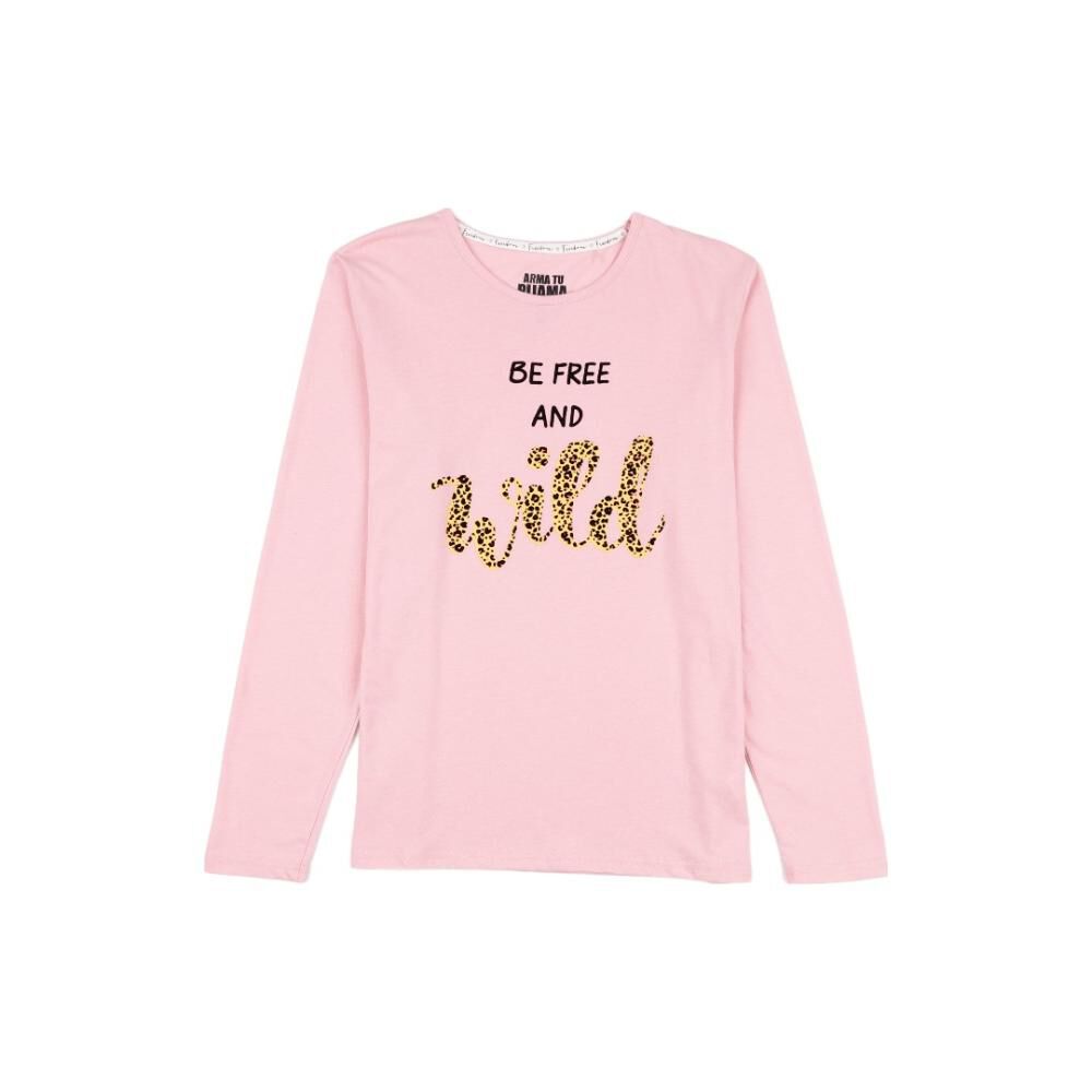 Polera De Pijama Mujer Freedom image number 0.0