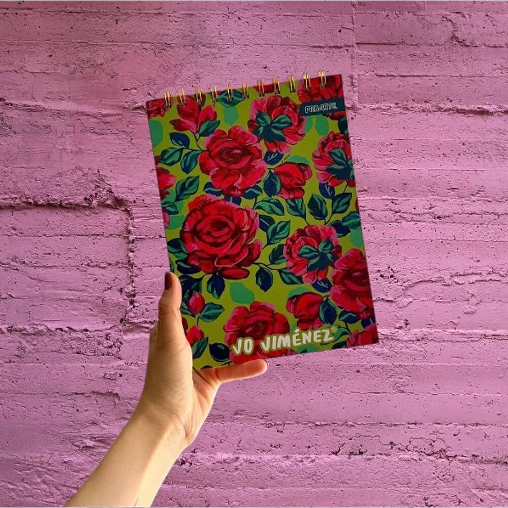 Cuaderno Dibujo Croquera 80 Hojas Pro Arte Jo Jimenez Rojo image number 3.0