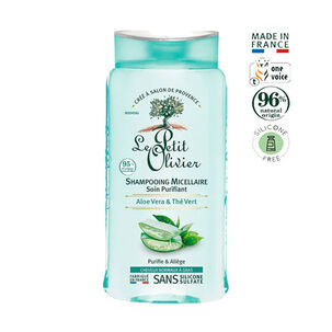 Shampoo Micelar Aloe Vera Té Verde Le Petit Olivier 250 Ml