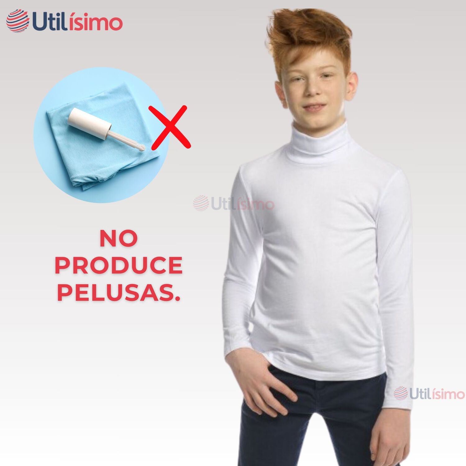 Pack 3 Camisetas Polar Juvenil Beatle Colores Surtidos image number 6.0