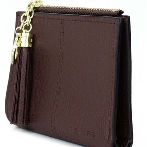 Billetera De Mujer Leyre Dark Brown Carven