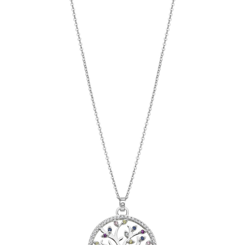 Collar Lp1896-1/1 Lotus Silver Mujer Tree Of Life image number 0.0