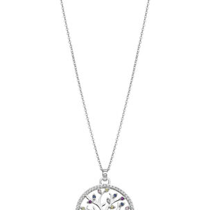 Collar Lp1896-1/1 Lotus Silver Mujer Tree Of Life