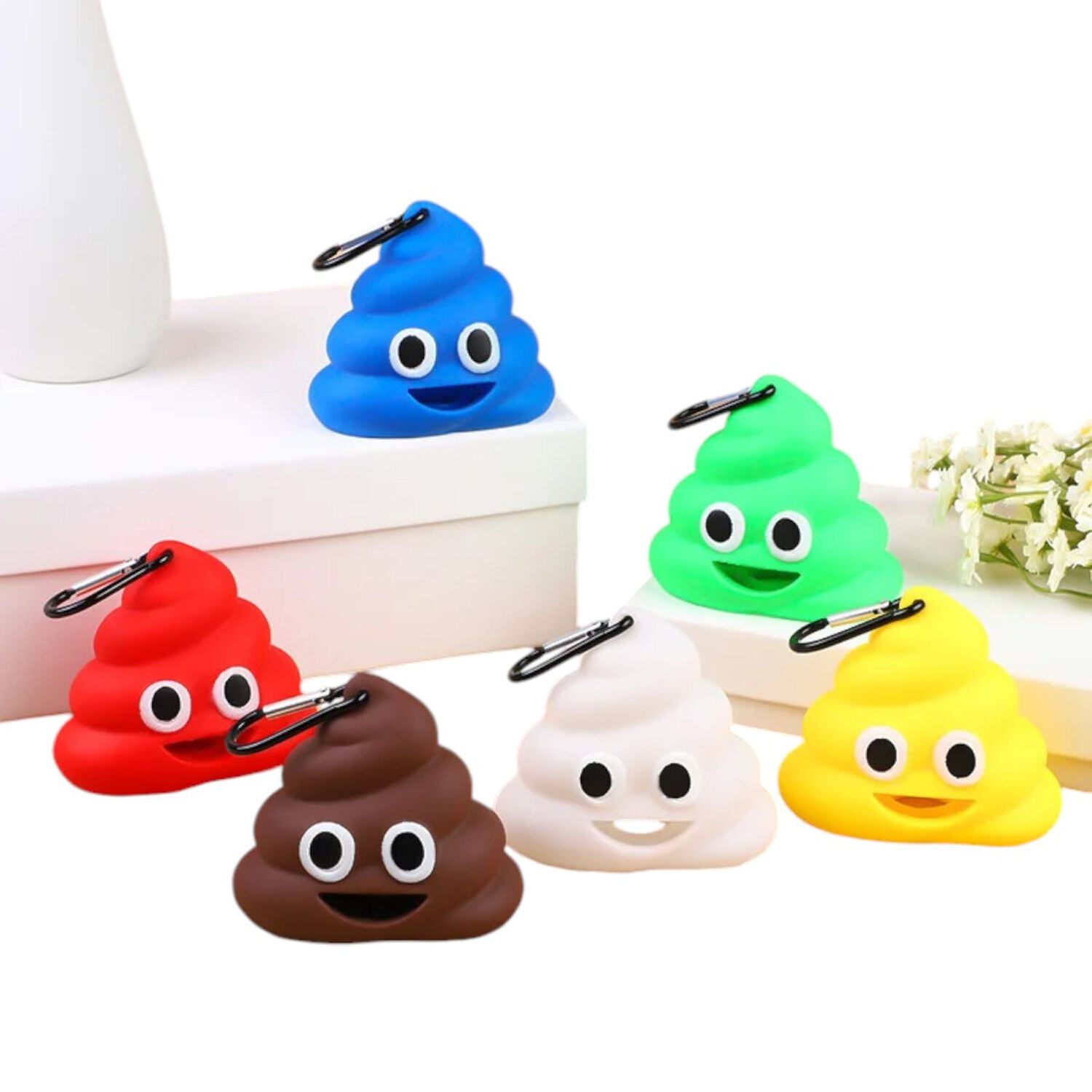Dispensador Bolsas Mascotas Perro Emoji Caca image number 11.0
