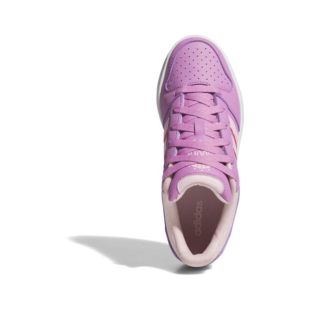 Zapatilla Urbana Unisex Adidas Hoops Classic J image number 4.0