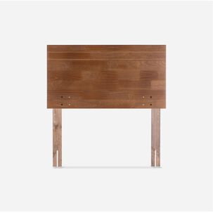 Cama Ba&uacute;l Rosen New Style 4 Plus / 1.5 Plazas / Base Normal + Respaldo Tabor Caramelo