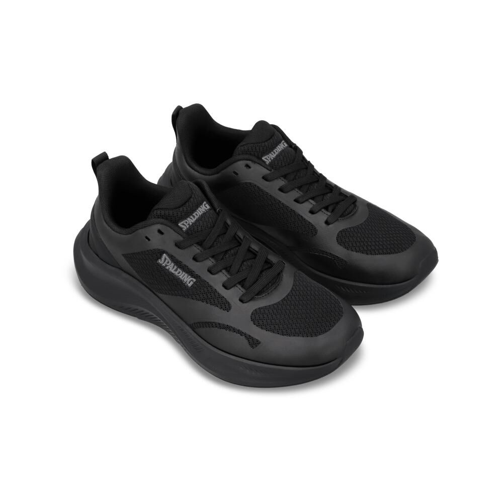 Zapatilla Spalding Hombre Comfort Walk Negra image number 3.0