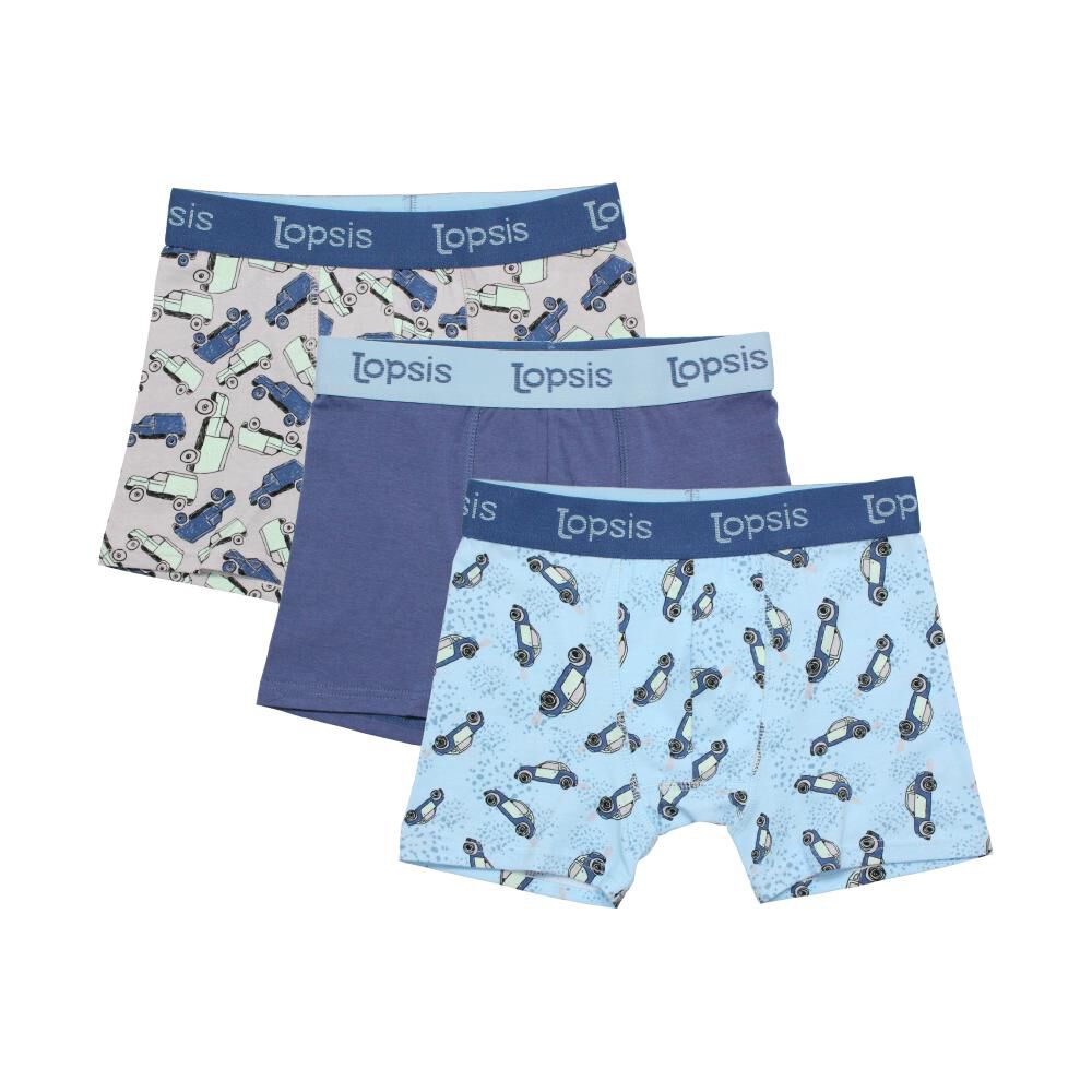 Pack Boxer Niño Topsis / 3 Unidades image number 0.0