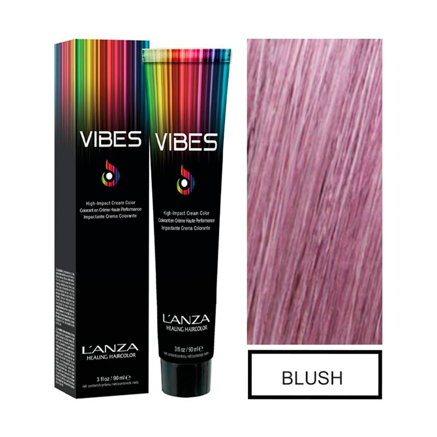 Lanza Vibes - Tintura Semipermanente De Fantasia Blush 90ml image number 0.0